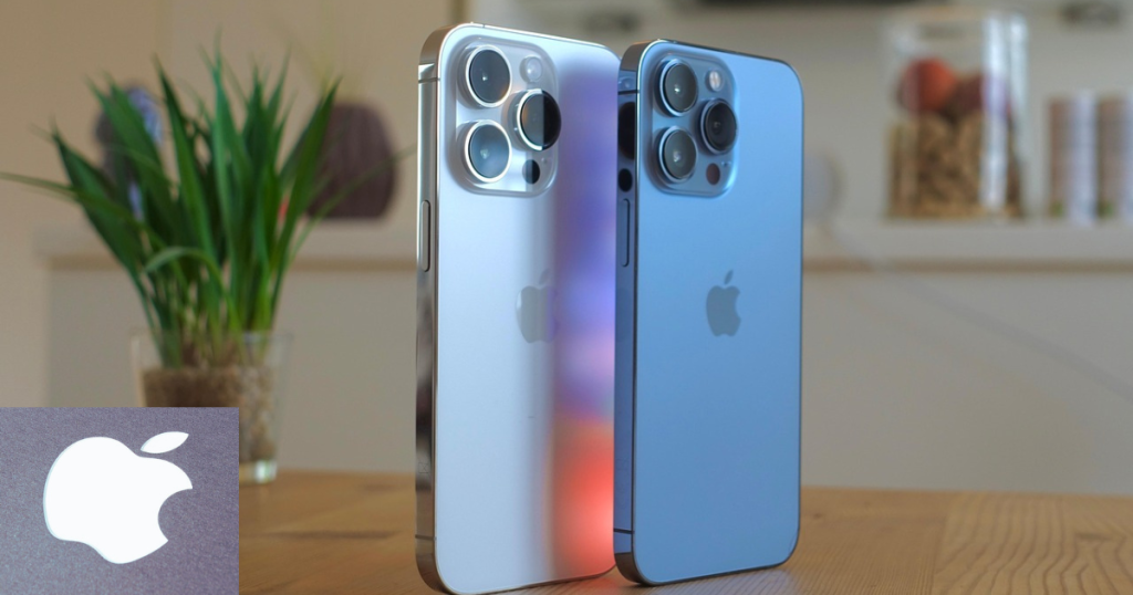 dois Iphone sobre a mesa